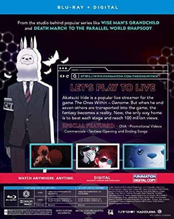 ナカノヒトゲノム【実況中】 ナカゲノ ブルーレイ BluRay 円盤 BOX ナカノヒトゲノム【実況中】BluRay外身、boxつき(BluRay本体なし)