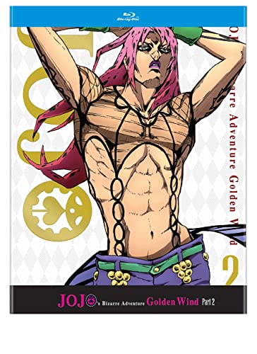 【送料無料】海外版 ジョジョの奇妙な冒険 第5部(全39話) ブルーレイ BD ジョジョの奇妙な冒険 黄金の風(第5部後半) 21-39話BOXセット