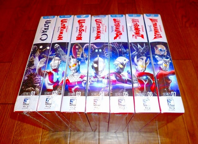 BD 昭和ウルトラシリーズ 第1+2期 全7作品セット 国内プレイヤーOK