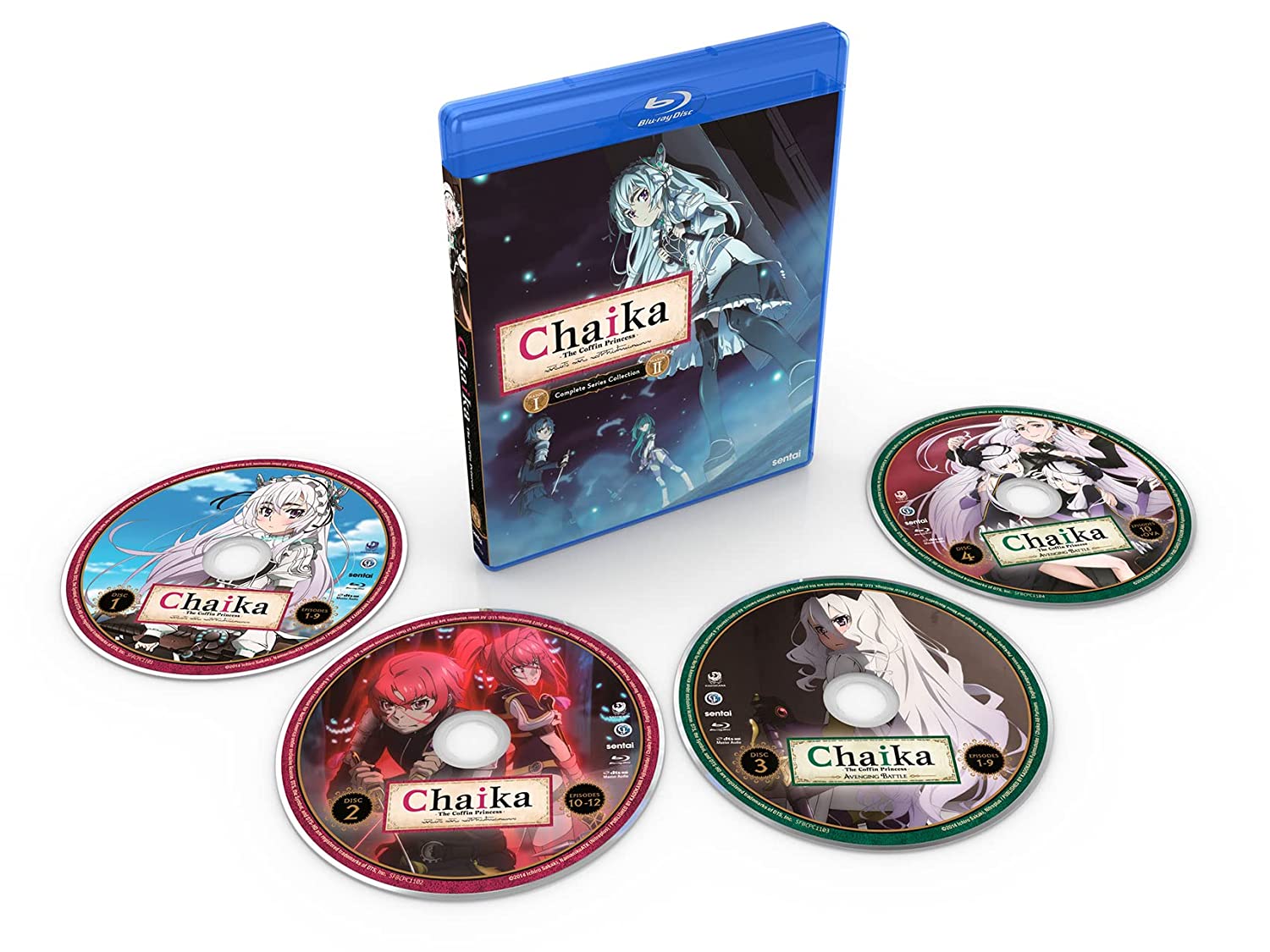 BD 棺姫のチャイカ 第1+2期 全22話+OVABOXセット 新盤2 | ブルーレイ 