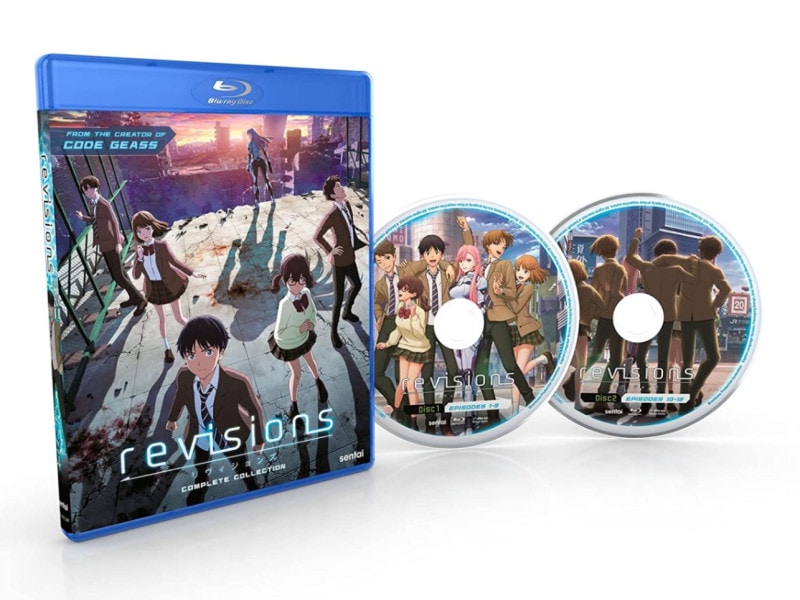 revisions リヴィジョンズ BD-BOX Blu-ray (全12話収録/BD3枚+CD1枚)