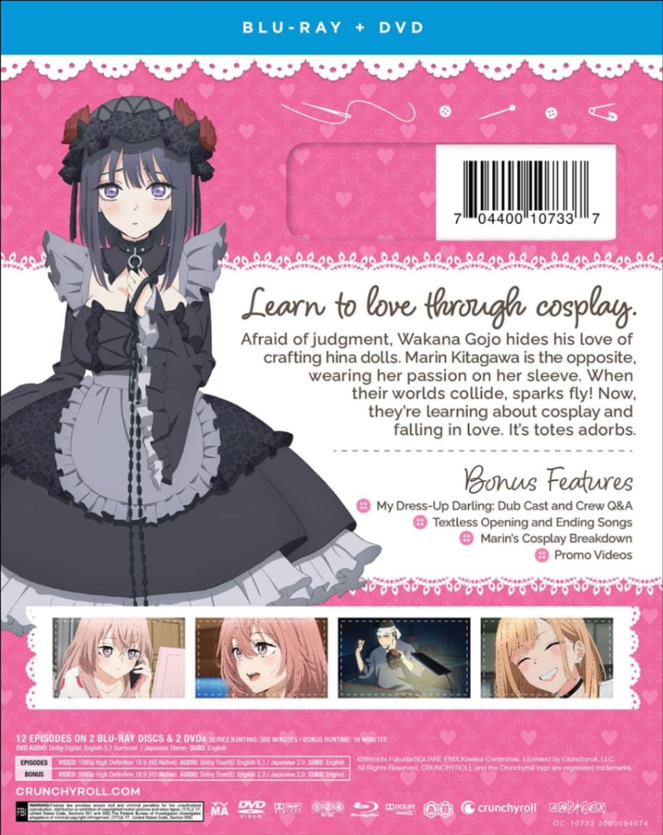 英国版DVD その着せ替え人形は恋をする シーズン1、12話収録 英国版DVD その着せ替え人形は恋をする シーズン1、12話収録