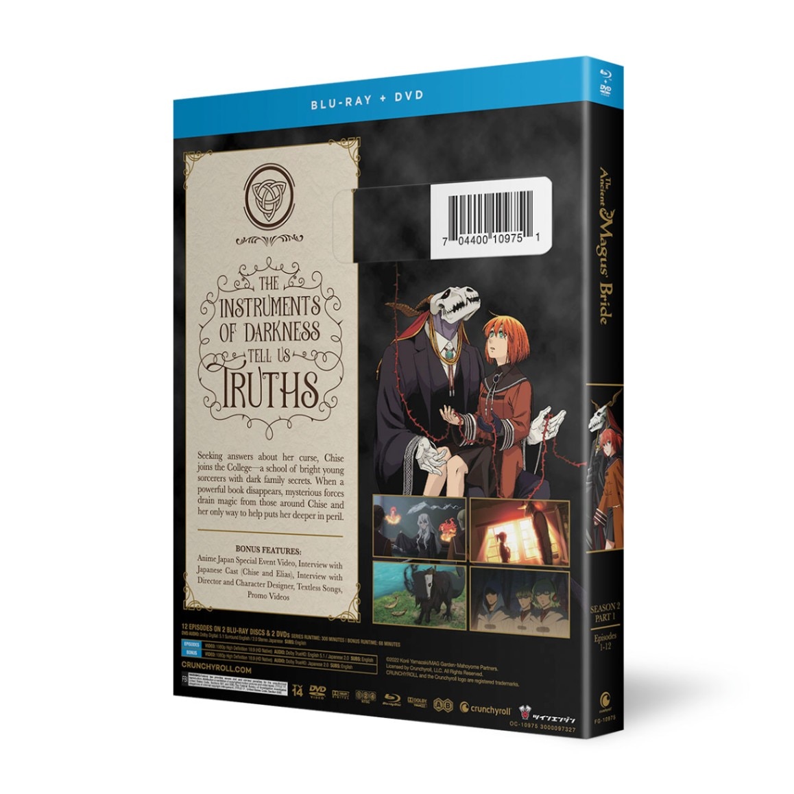 BD+DVD 魔法使いの嫁 第2期パート1 1-12話コンボパック 8/13新入荷