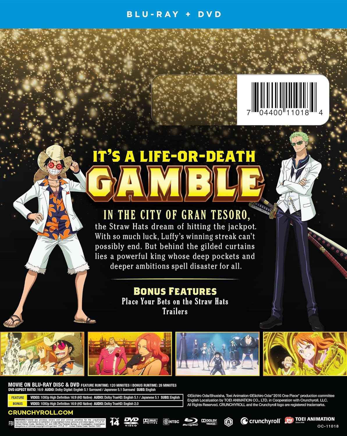 ワンピース フィルムゴールド 画像·写真 「ONE PIECE FILM GOLD