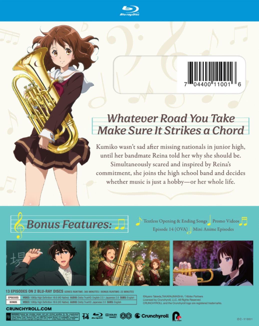 BD 響け!ユーフォニアム 第1期 全13話+OVABOXセット 1/15再入荷