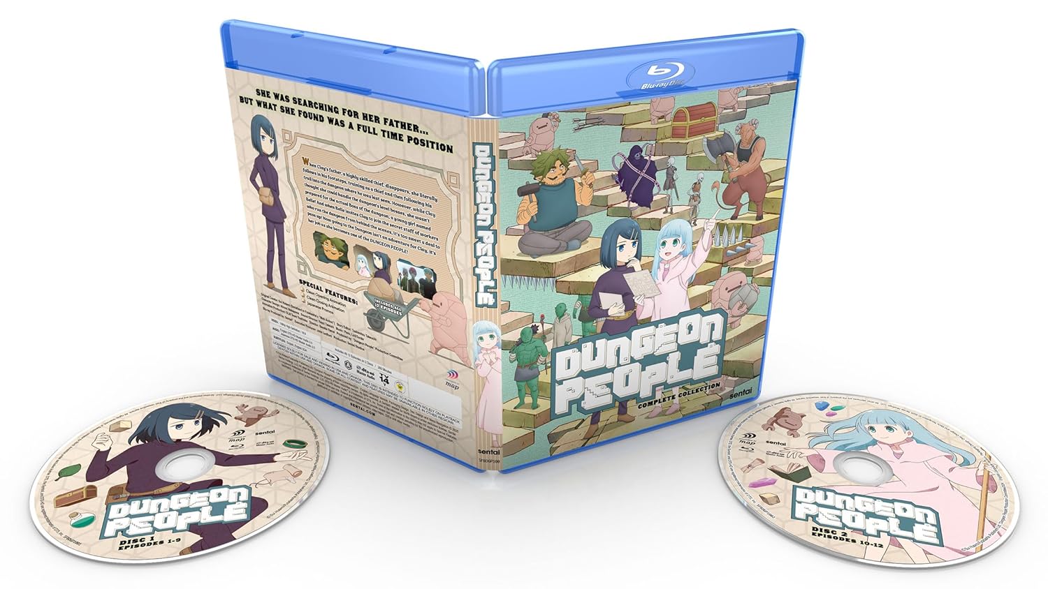 BD ダンジョンの中のひと 全12話BOXセット 6/9新入荷