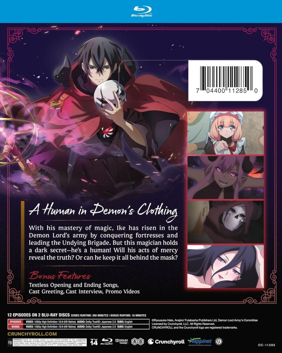 BD 魔王軍最強の魔術師は人間だった 全12話BOXセット