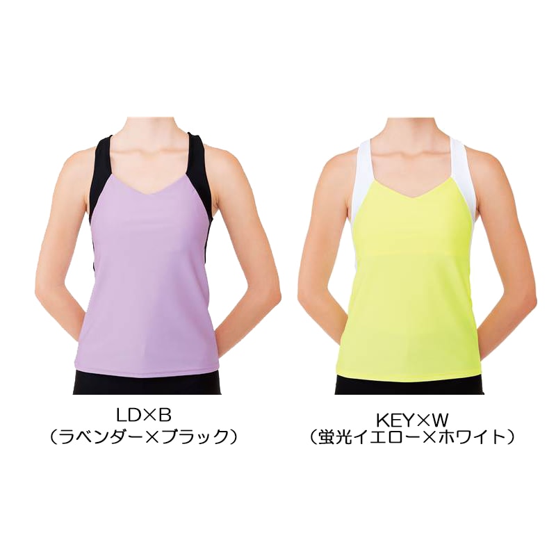 SASAKI ササキ クロスバックトップ ルーズFIT・カップポケット