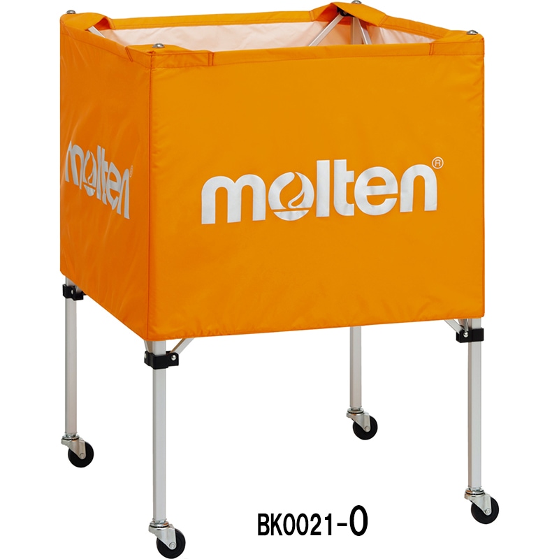 【新品】molten ボールカゴ中・背高 ケースなし 11色展開】モルテン molten 折りたたみ式ボールカゴ(中・背高