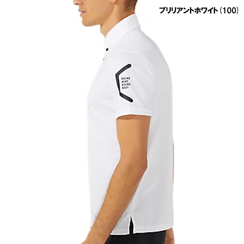 即日発送】 asics アシックス ドライ半袖ポロシャツ メンズ リサイクル