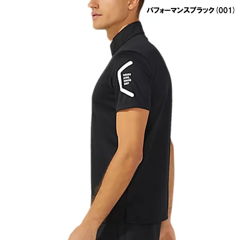 即日発送】 asics アシックス ドライ半袖ポロシャツ メンズ リサイクル