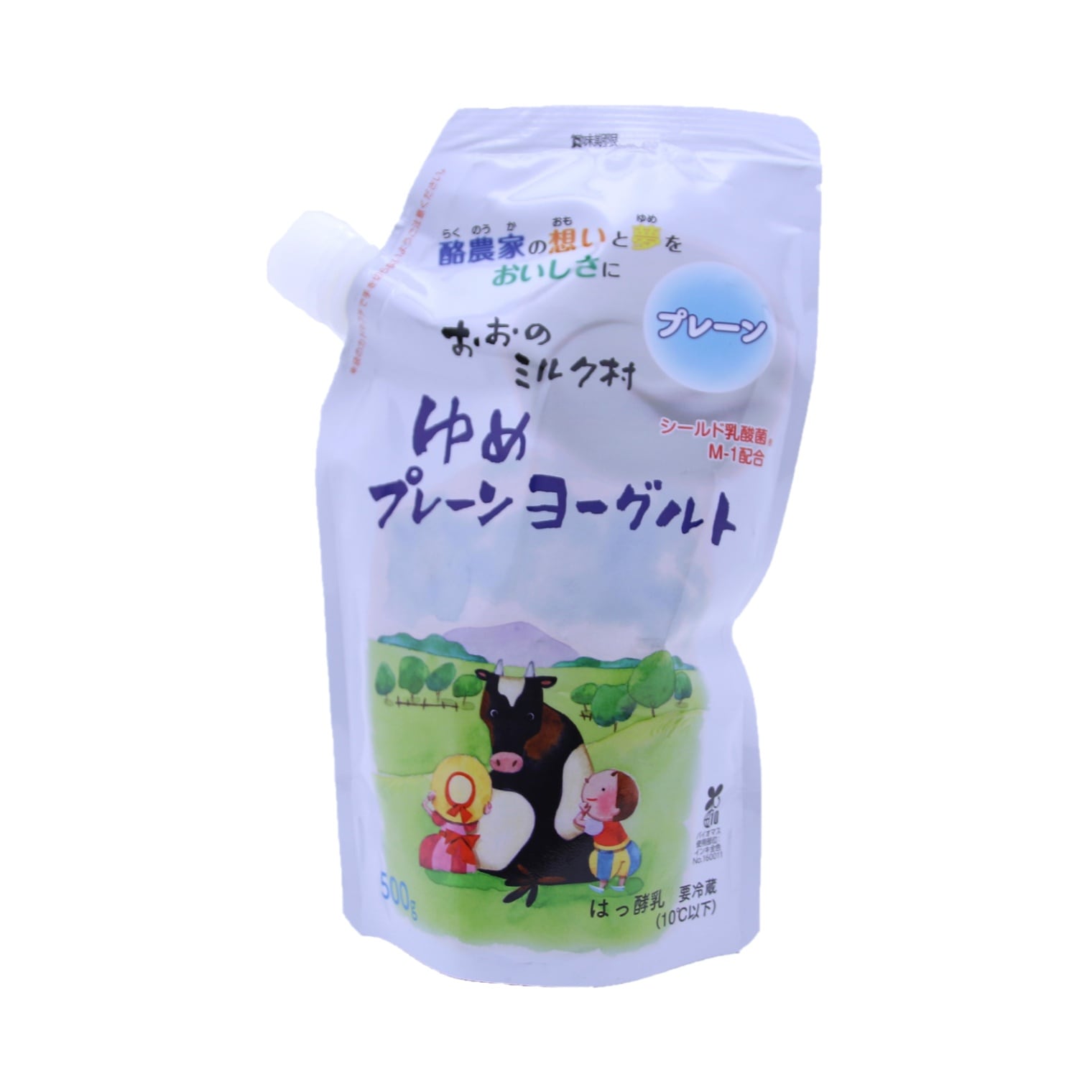 おおのミルク村 おおのミルク村　ゆめヨーグルトプレーン ５００Ｇ
