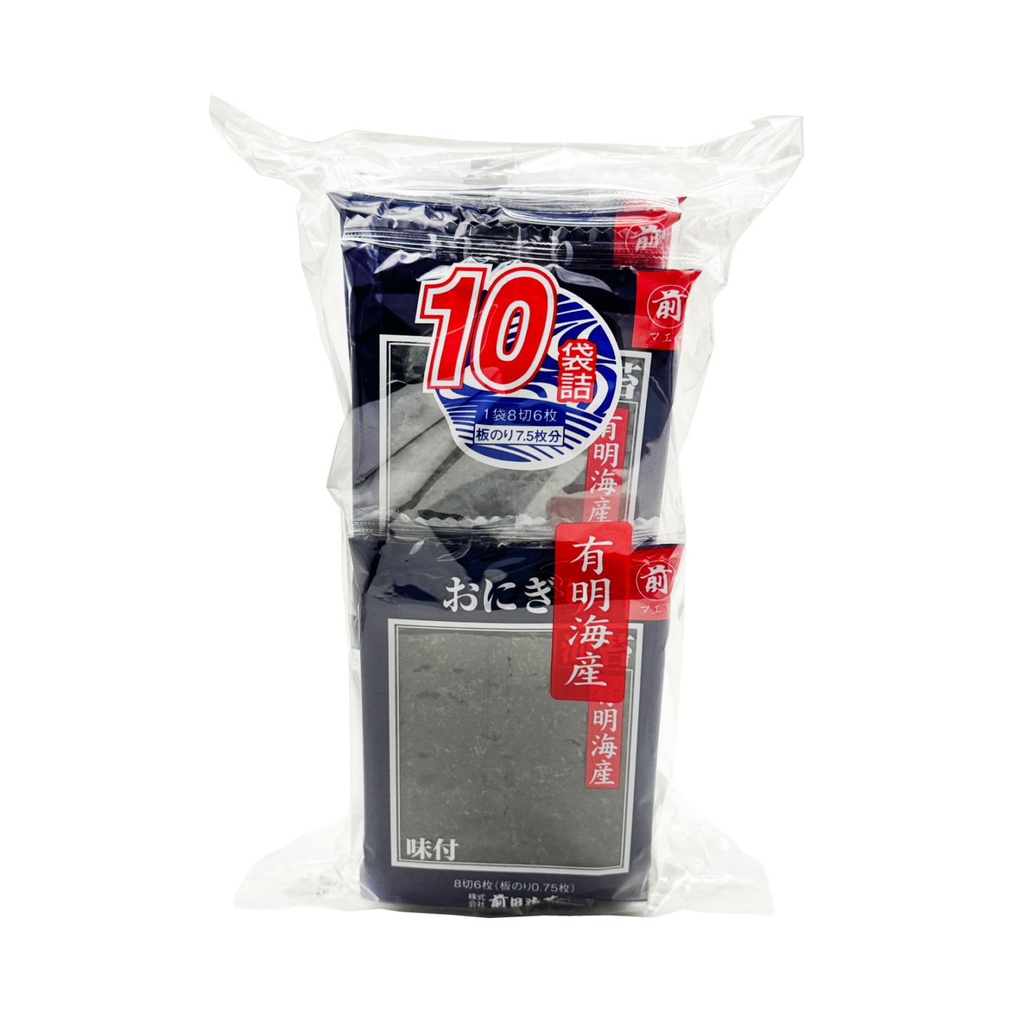前田海苔　味付けのり　10袋詰め