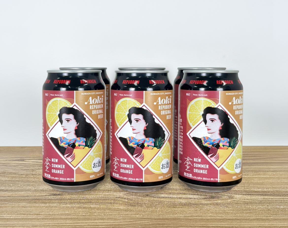 ＲｅＰｕＢｒｅｗ　ＮＥＷ ＳＵＭＭＥＲ ＯＲＡＮＧＥ 本生 ＡＯＫＩ　６本セット