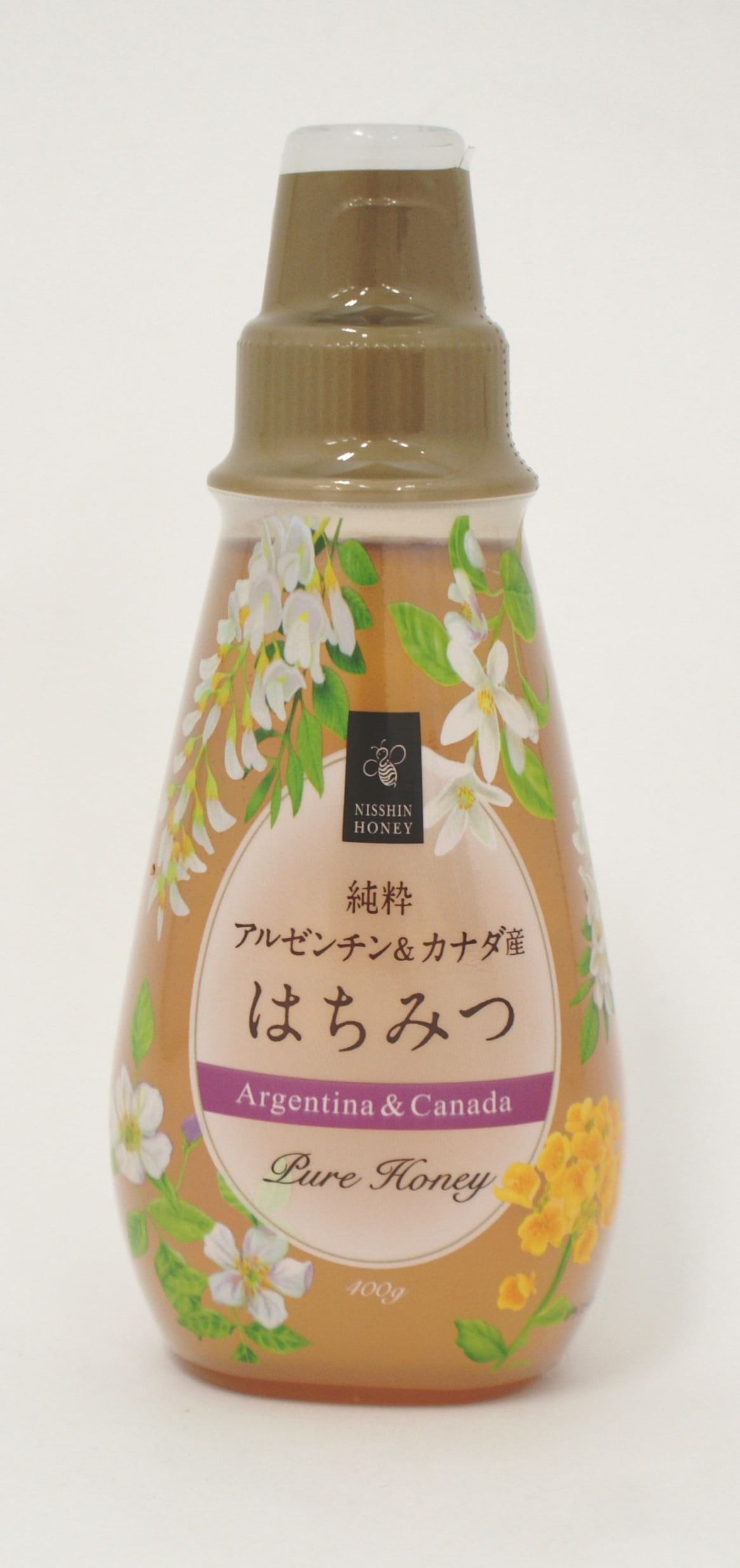 日新蜂蜜　純粋アルゼンチン＆カナダ産はちみつ　４００ｇ