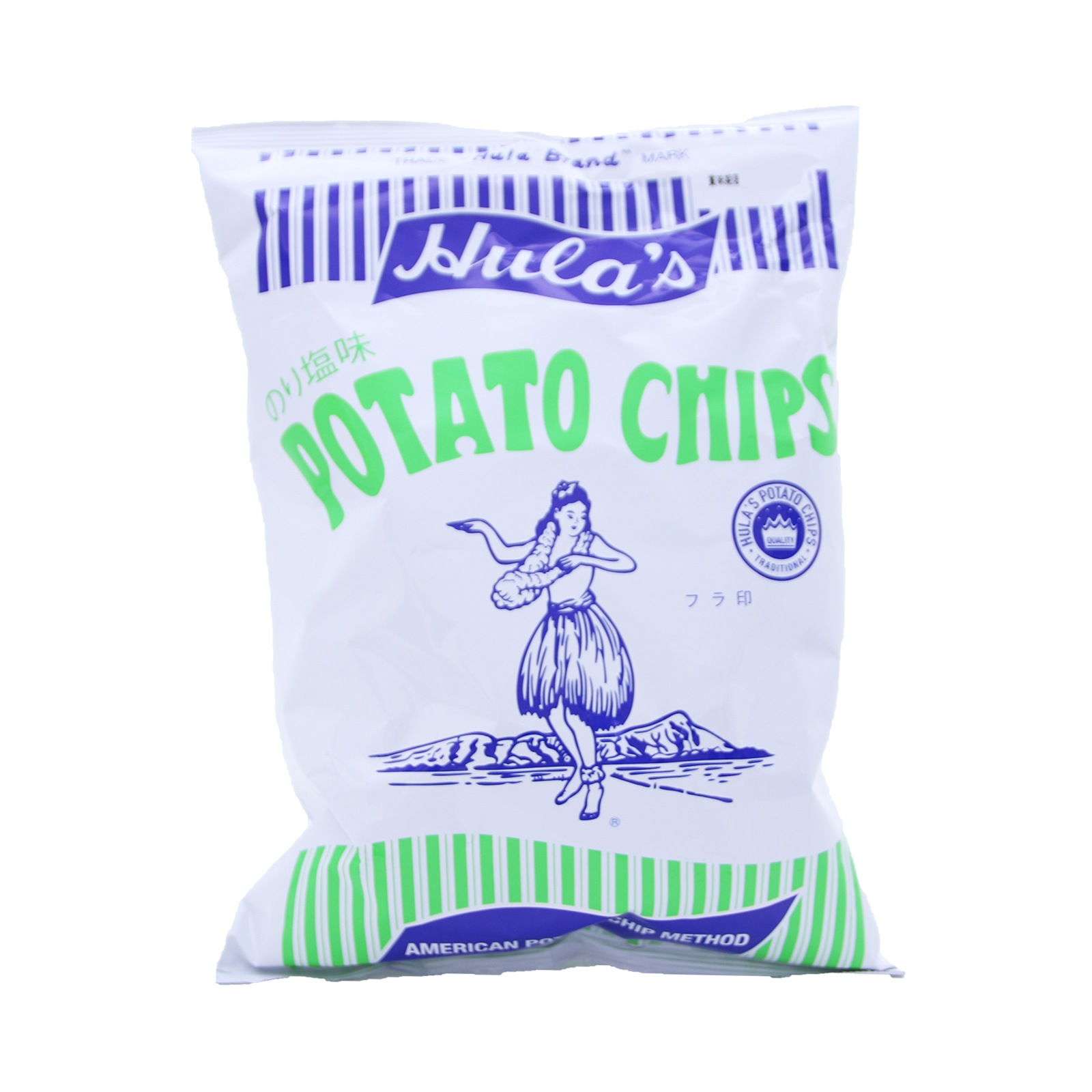 ソシオ工房 フラ印  アメリカンポテトチップス  のりしお味 １６０Ｇ