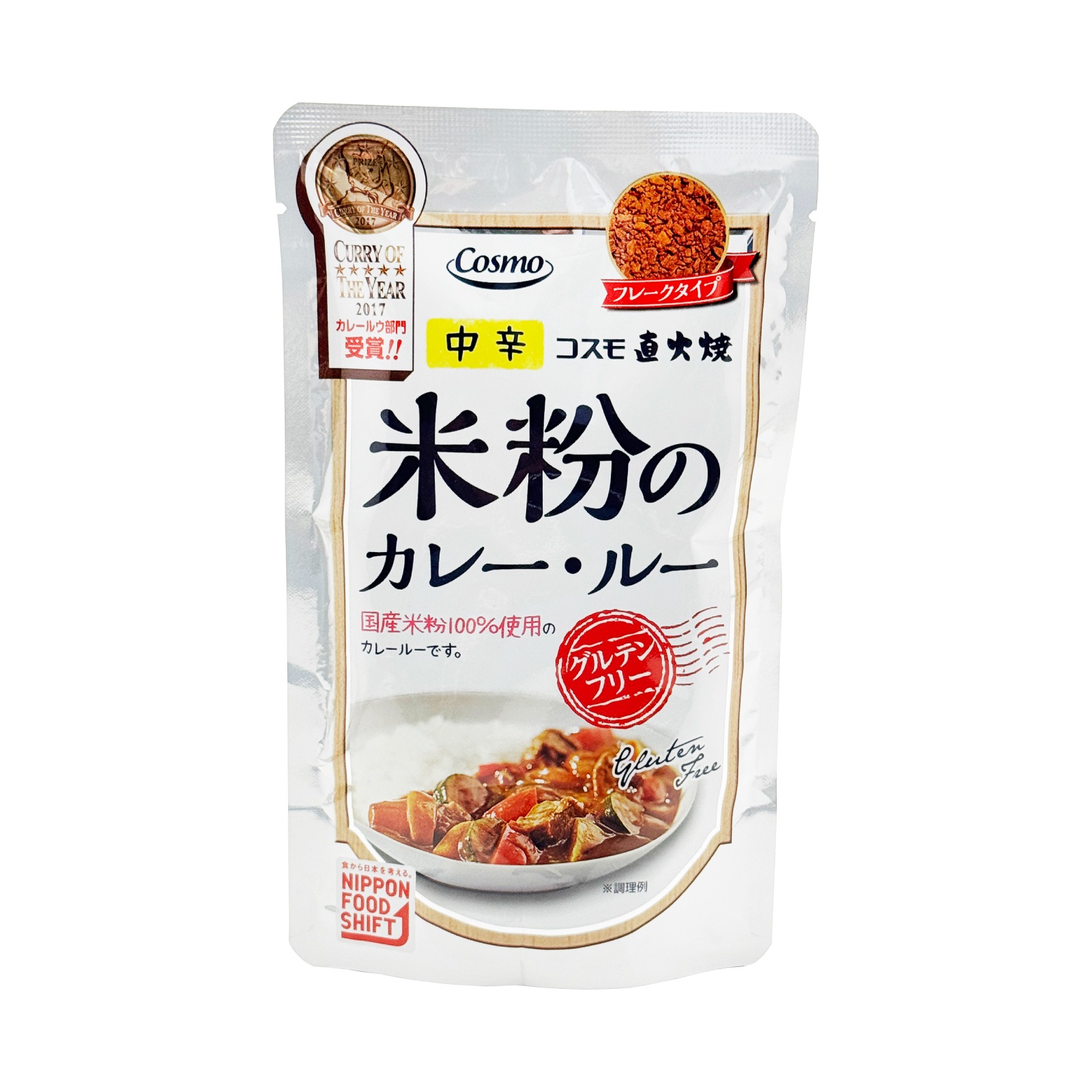 コスモ食品　米粉のカレー・ルー　110g