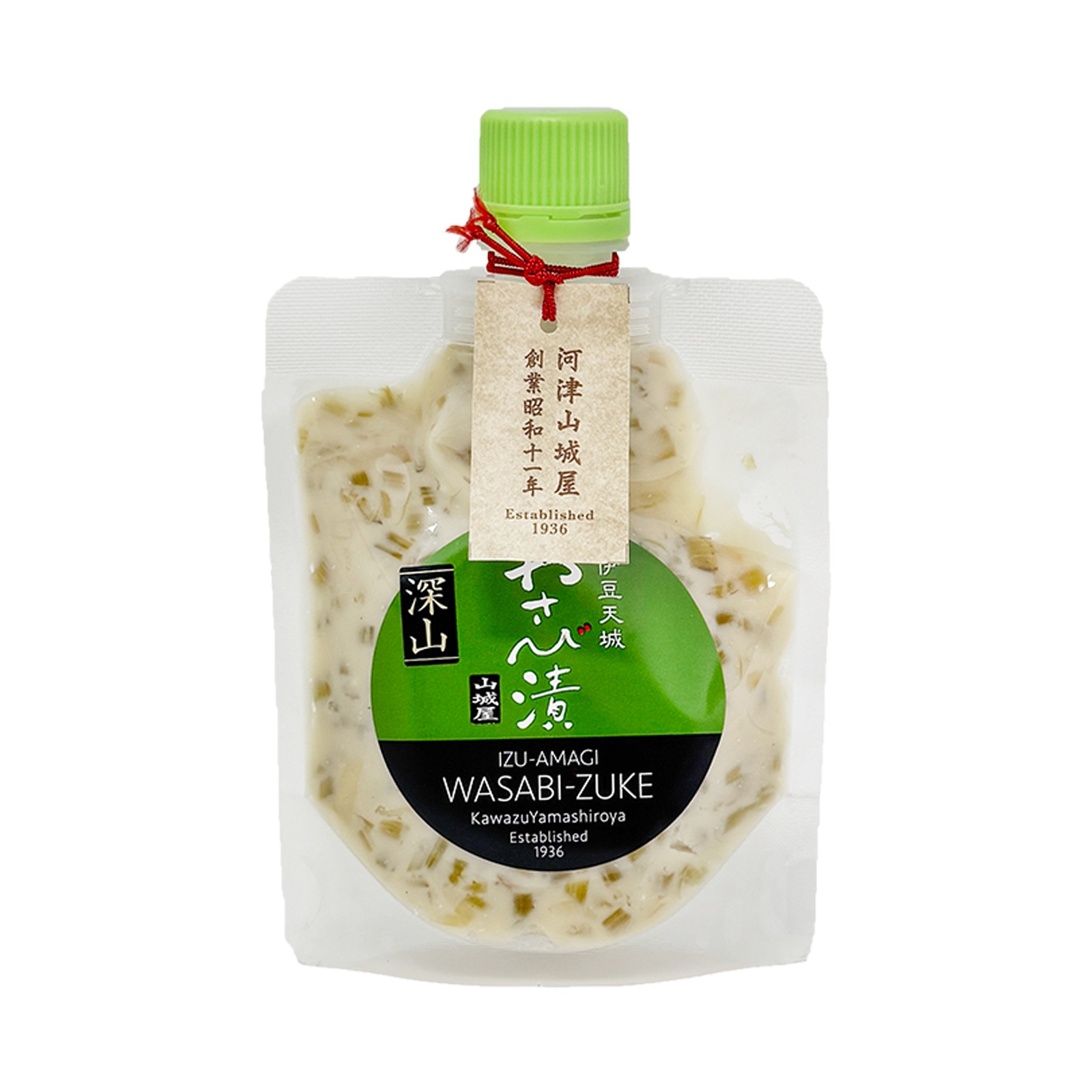 山城屋山葵店　わさび漬  深山（スタンドパック） １００ｇ