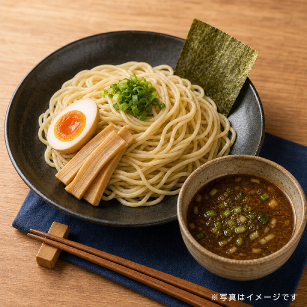 岡崎製麺　つけ麺　魚介醤油スープ　１６０ｇ×３
