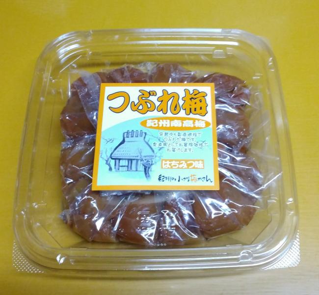 紀州の小さな梅やさん つぶれ梅　はちみつ味 ２７０Ｇ
