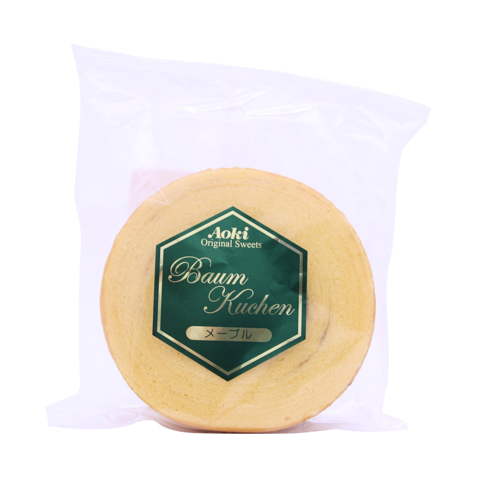 華山 あおきバウムクーヘンメープル １個