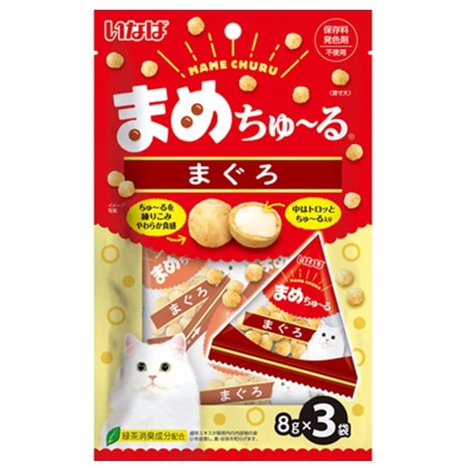 いなばペット】まめちゅ～る まぐろ 3袋 TSC－251 | 猫