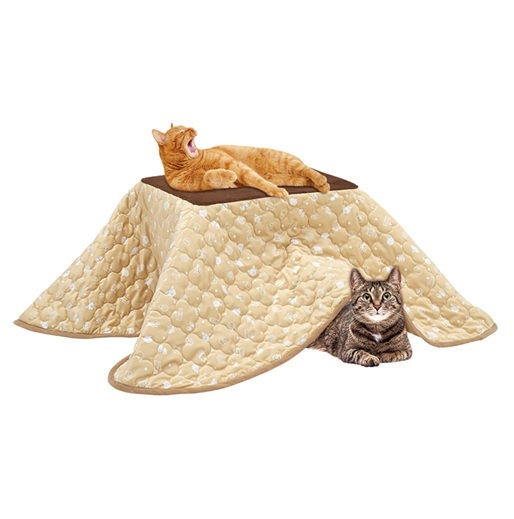 マルカン】遠赤外線 にゃんこの和み(にゃごみ) こたつ M CT－543