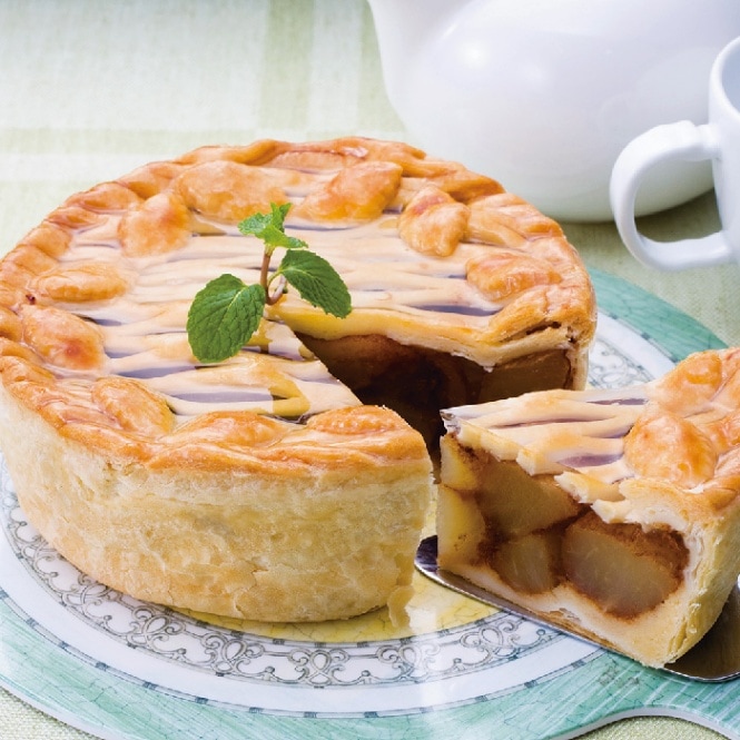 リンゴたっぷりパイ