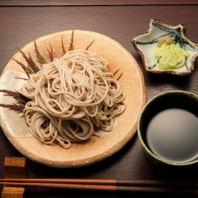 半なま 新そば(つゆ付き)