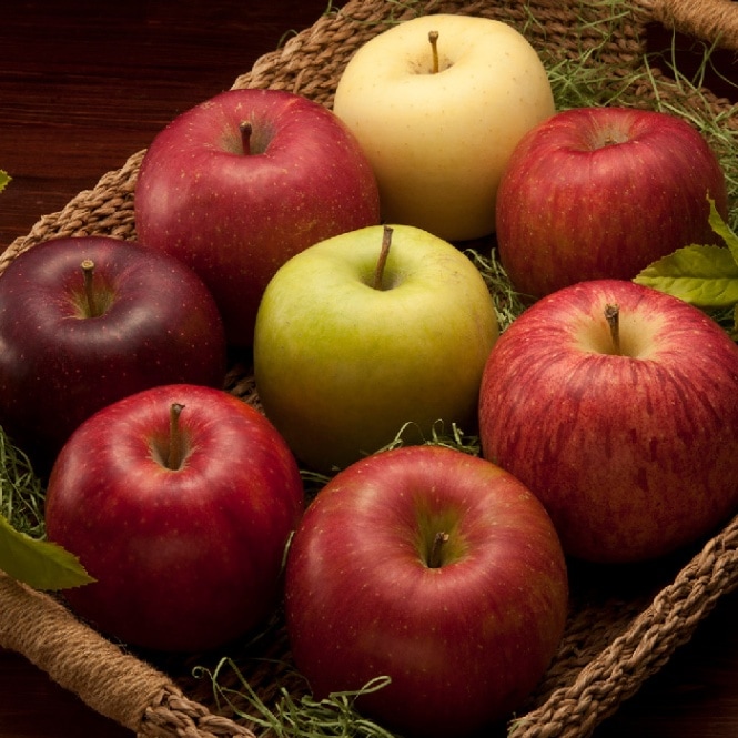りんご色の甘い午後 旬・8種のりんごの味ぞろえ | すべての商品 | 青森りんごの会