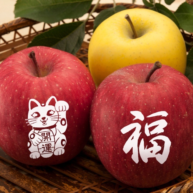 サンふじ+王林の招福りんごセット