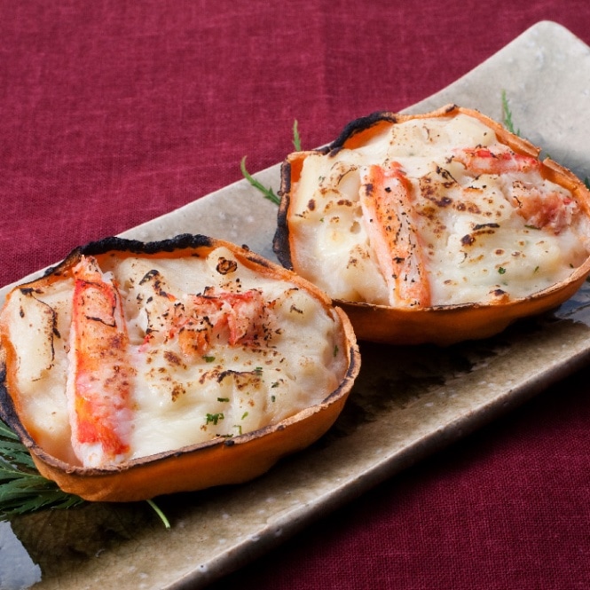 器ごと食べるかにグラタン(脚肉入)