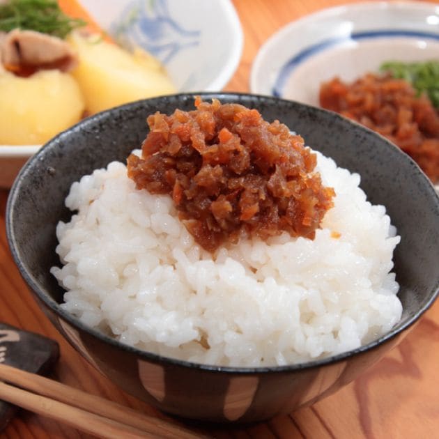 ご飯にのっけ漬