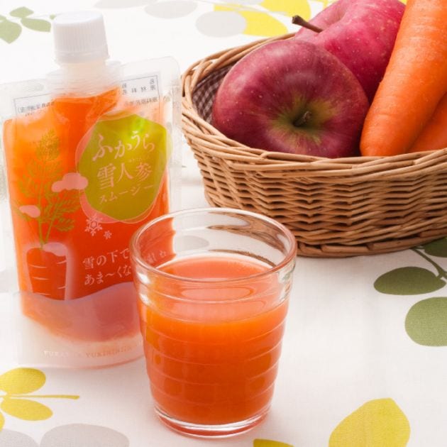 ふかうら雪人参スムージー
