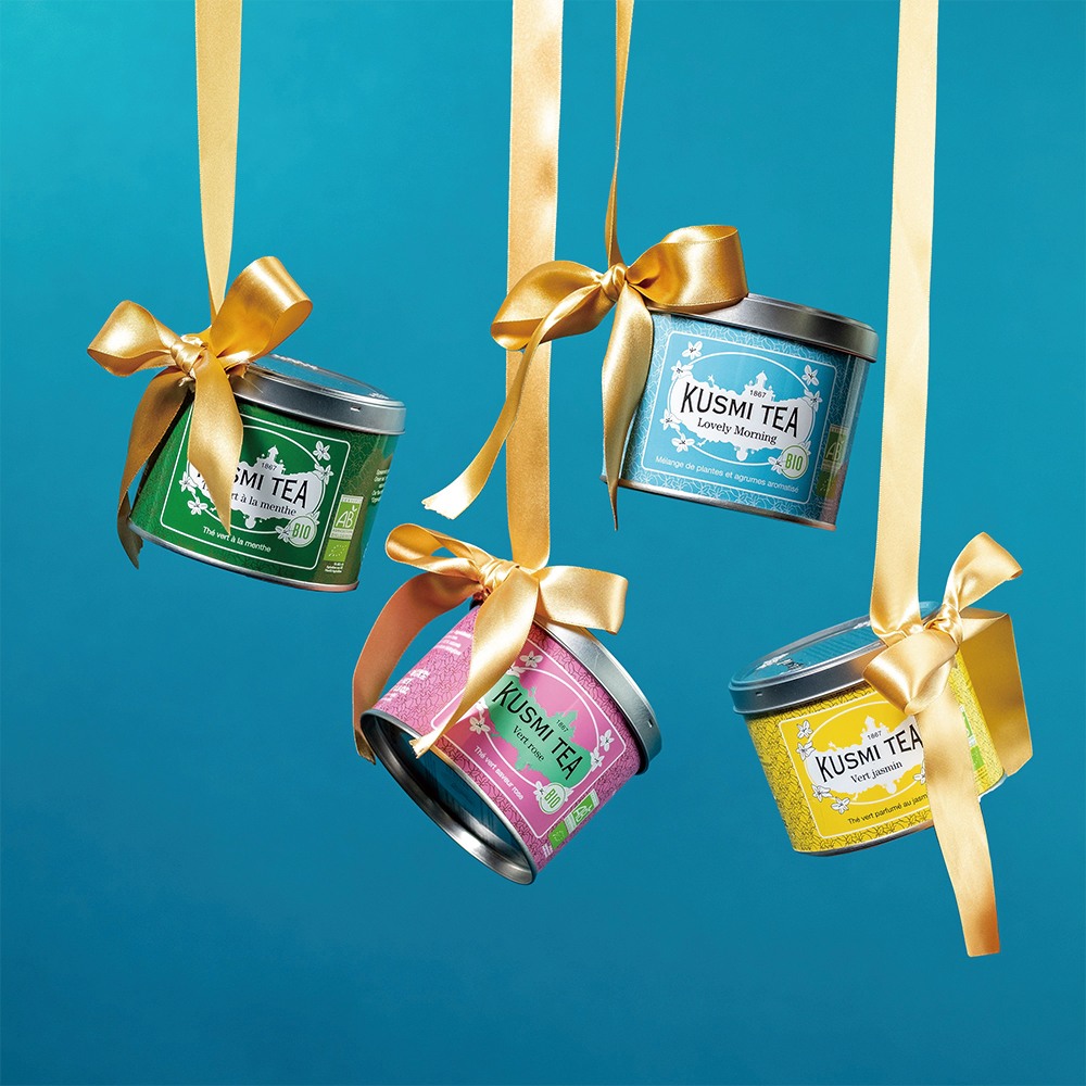 「KUSMI TEA」お洒落なミニ缶 3種アソートメントセット