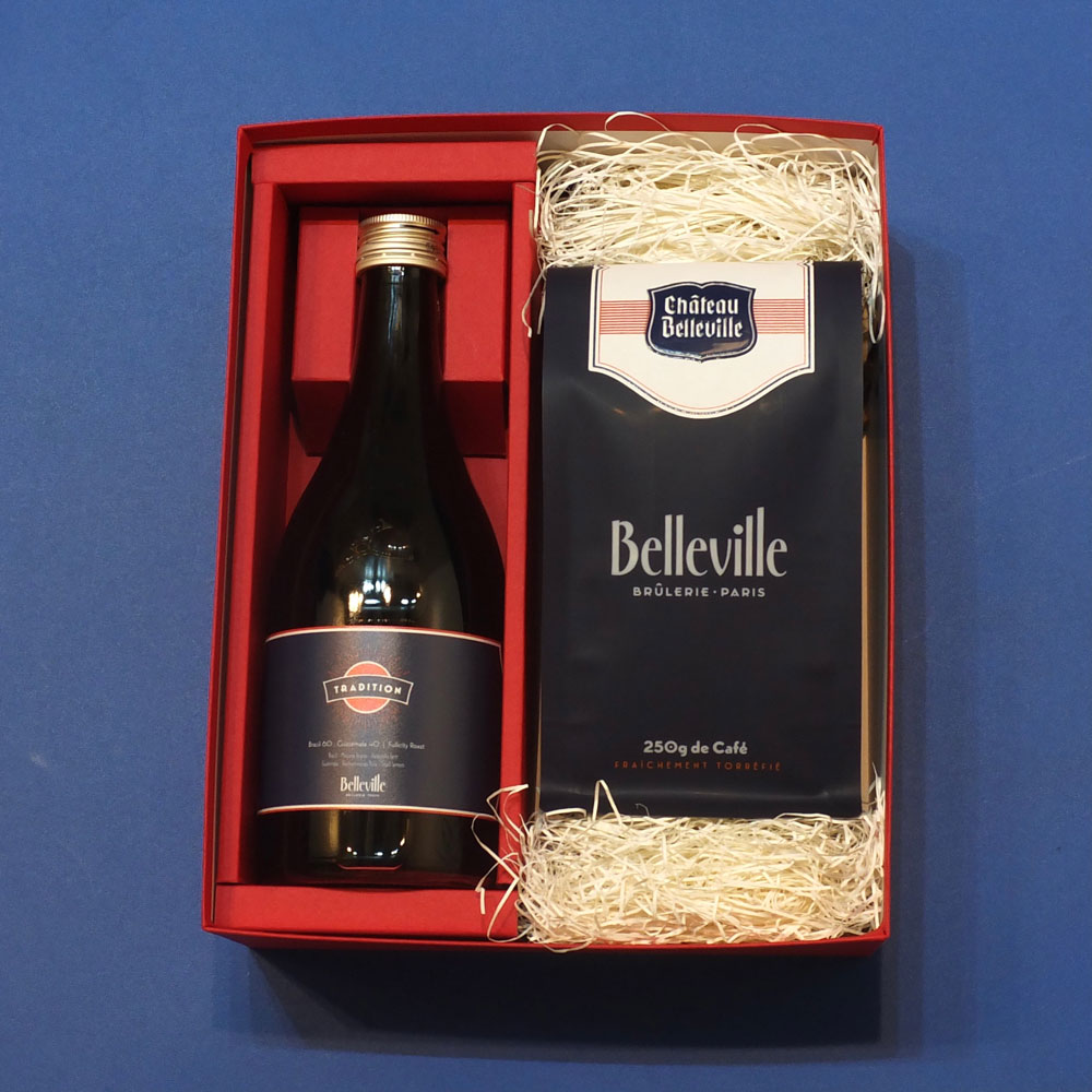 Belleville(ベルヴィル)希釈コーヒーボ
トル&コーヒー セット