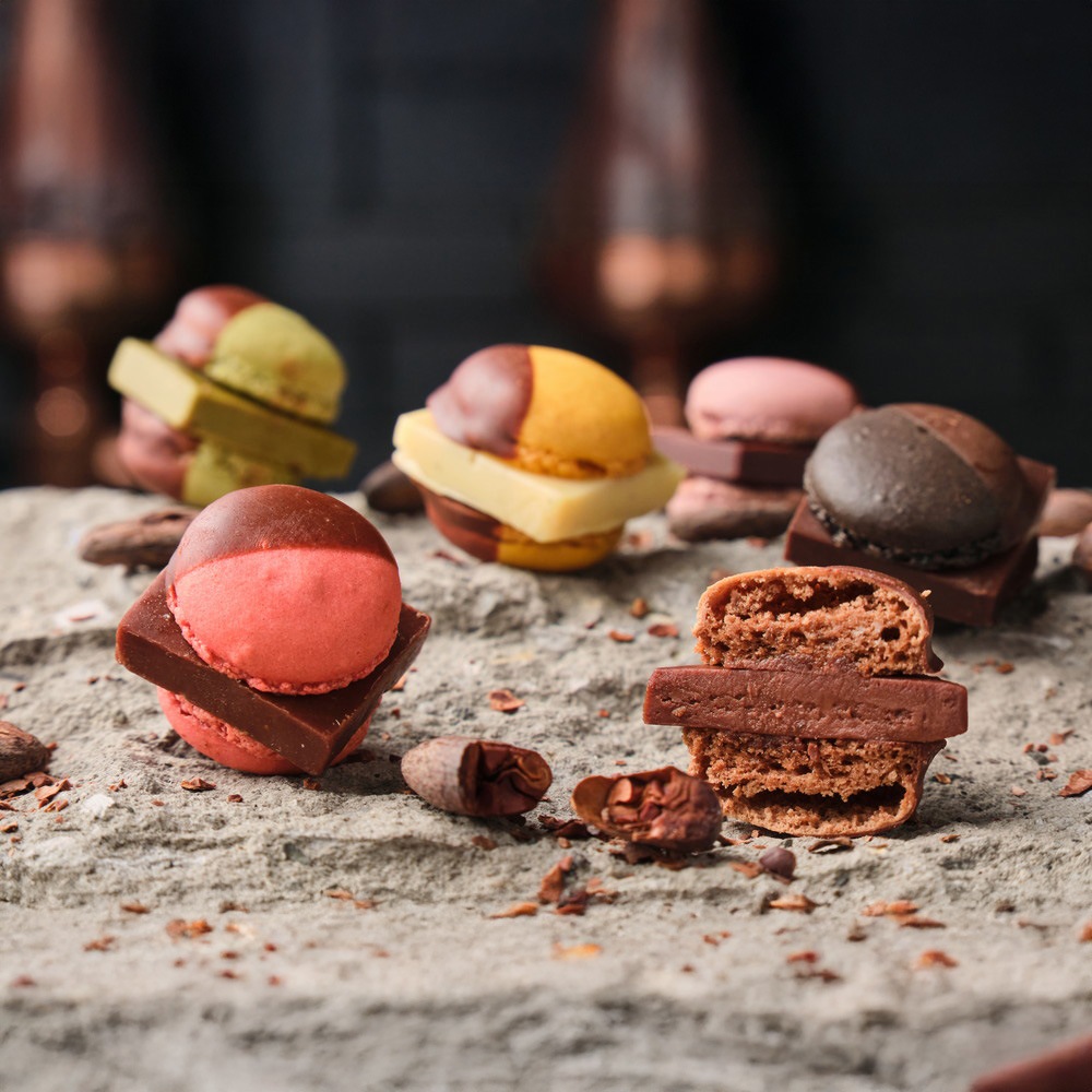 MAMEIL NAMA CHOCOLATE MACARON（生チョコレートマカロン）6種詰め合わせ計6個