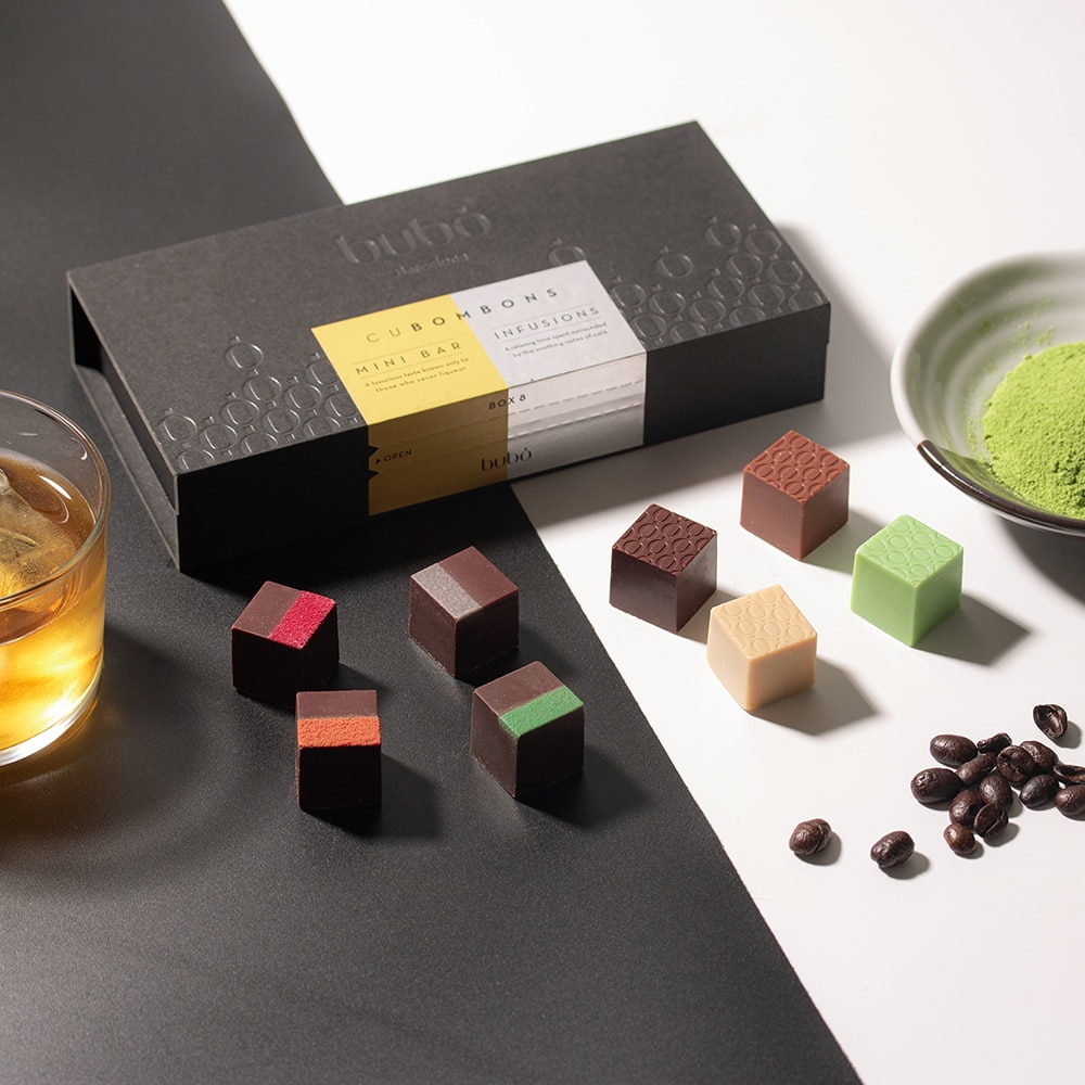 ブボ・バルセロナ　キューブボンボン　ミニバー＆インフュージョン（8種）