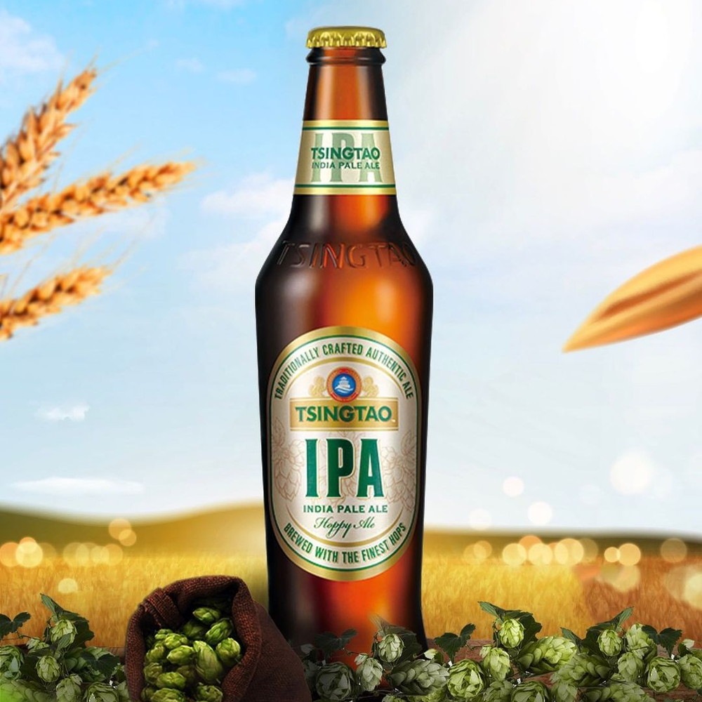 青島ビールＩＰＡ(中国)瓶330ml【24本(1ケース)】
