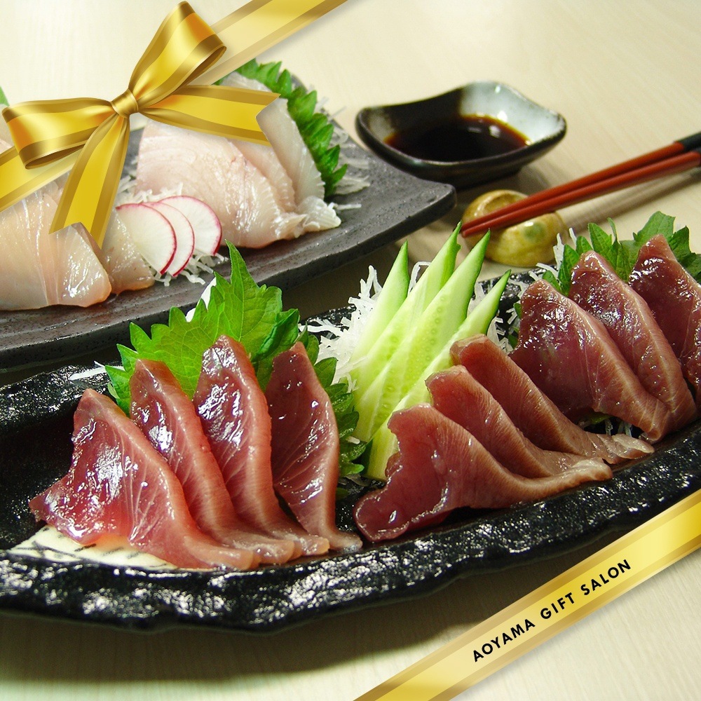 戻りかつおまぐろ詰め合わせ（140g x 3）