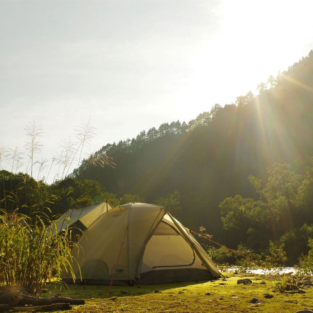 キャプテンスタッグ　モンテ ダブルステンレスマグカップ350（サックス）
