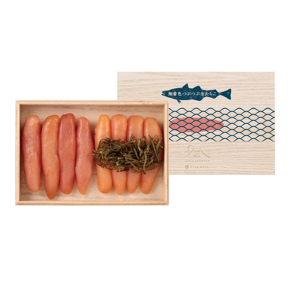 つぶつぶ生たらこ2種詰合(大吟醸仕込・昆布風味各225gx2)