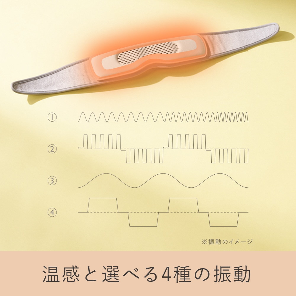 ドクターエア ME ホット＆ウェーブアイマスク (グレー)