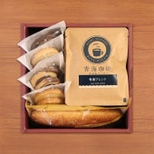 【組合せセット AKP-12】ドリップバッグ6個、クッキー 5個、リーフパイ 1個 青海珈琲 ギフト