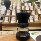 ハリオ セラミックコーヒーミル・スケルトン 丸洗い可