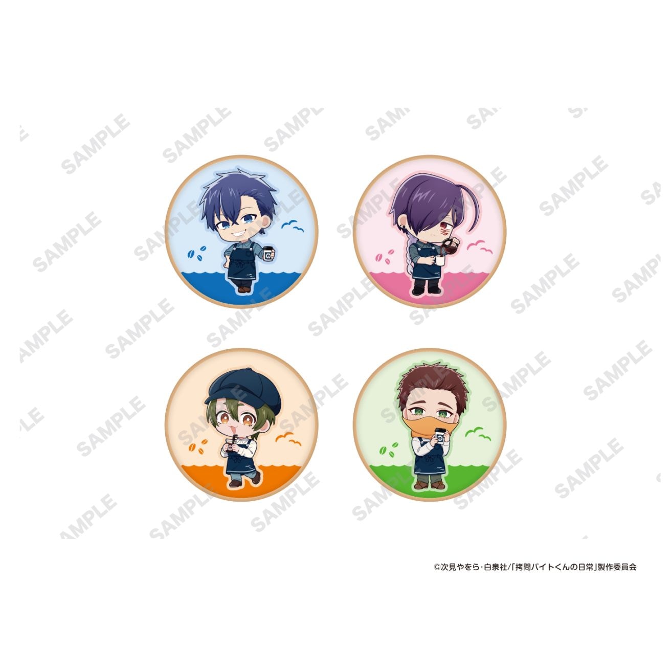 TVアニメ「拷問バイトくんの日常」プリントアイシングクッキー