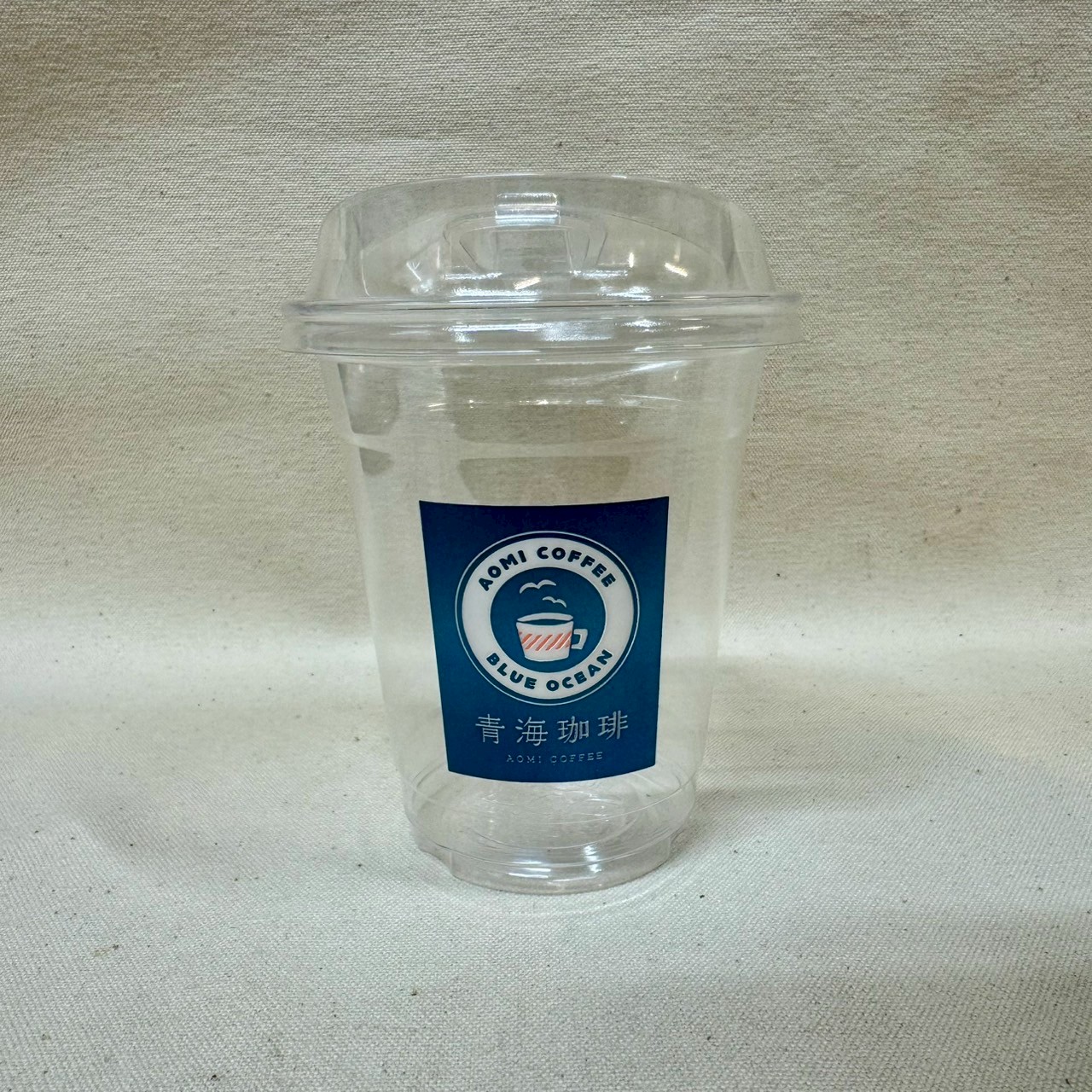 【青海珈琲オリジナル】プラカップ（フタ付き）&#10005;25個セット