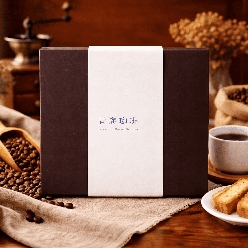 【ギフトBOX】クッキー缶とドリップバッグ（青海ブレンド5P、プレミアムブレンド5P）セット