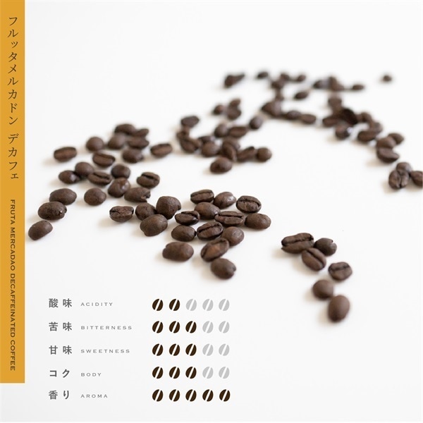 【定期購入】ブラジル フルッタ メルカドン デカフェ（アナエロビック製法）