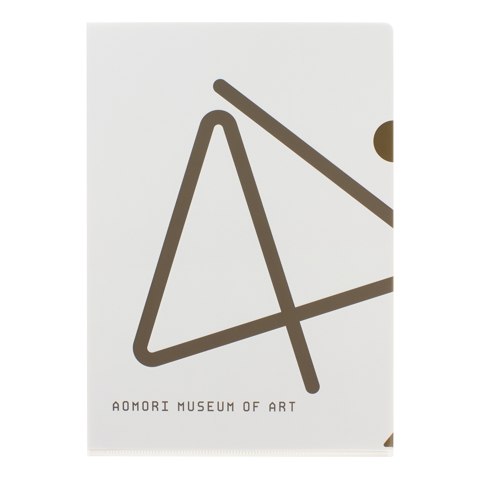 青森県立美術館ロゴマークA4クリアファイル BR | オリジナルグッズ